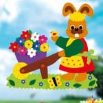 Frieda im Garten