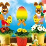 Blumenstecker Hasen