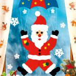 Weihnachtsmann am Fallschirm