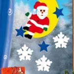 Weihnachtsmann auf dem Mond
