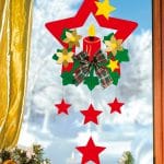 Weihnachtskerze rot