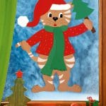 Weihnachtskätzchen Mimi