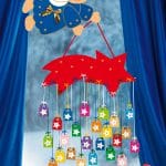 Engel mit Weihnachtsstern
