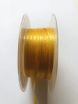 Schleifenband gelb 6 mm